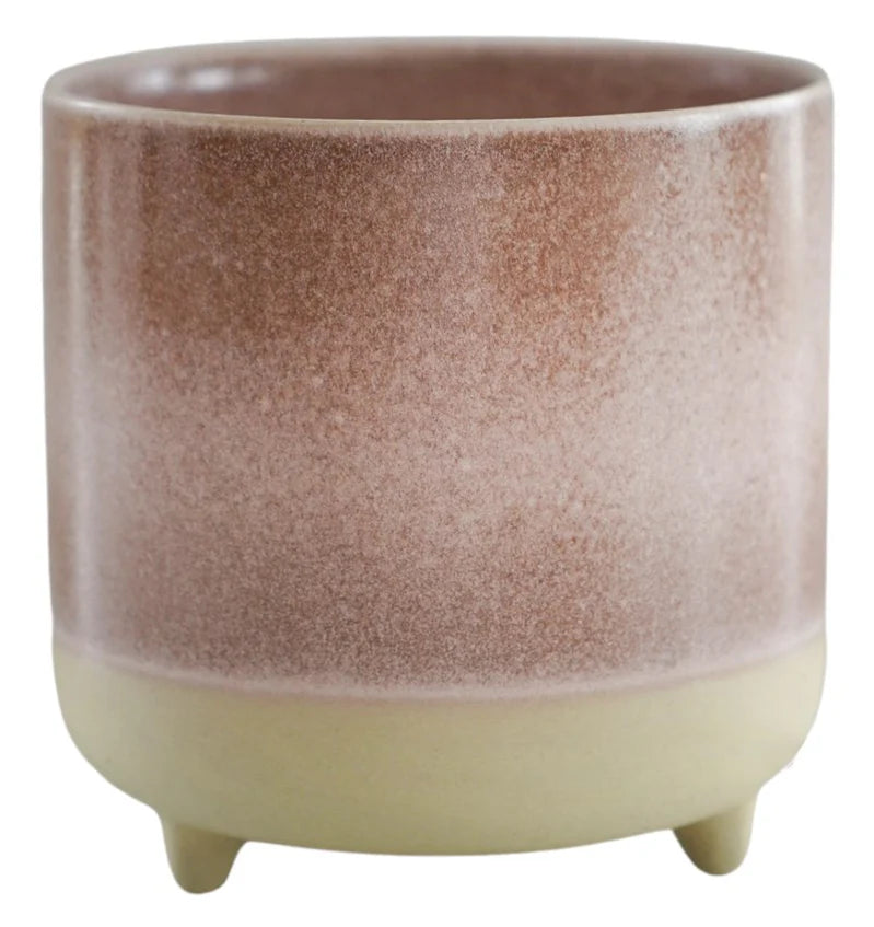 Mini Glazed Pot with Feet