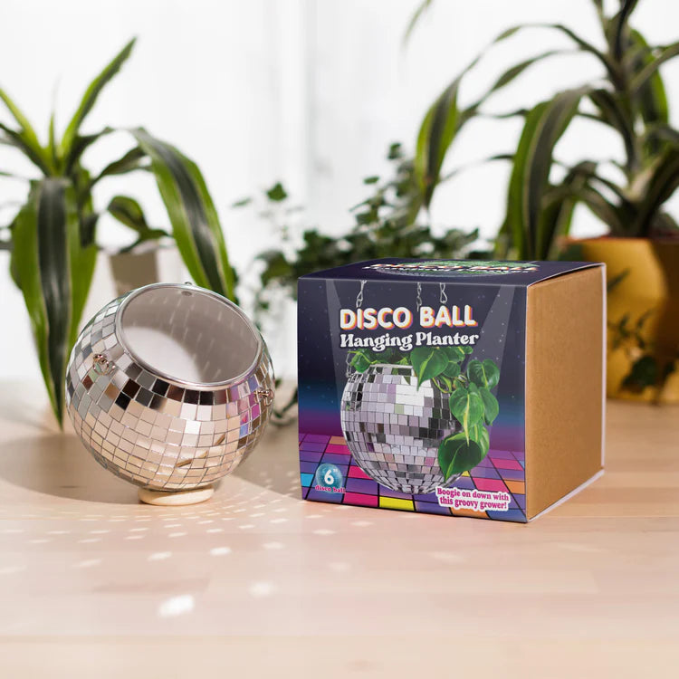 Glitter Ball Planter