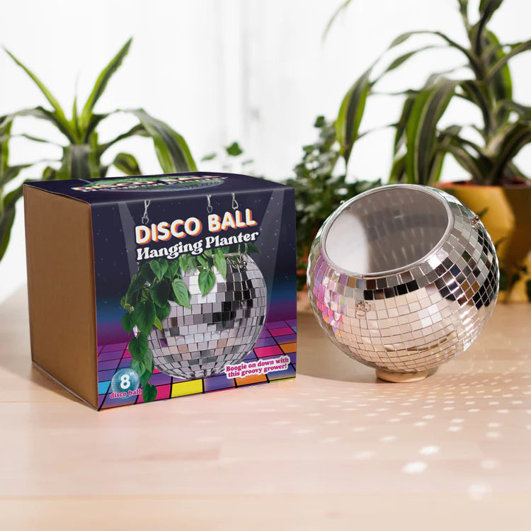 Glitter Ball Planter