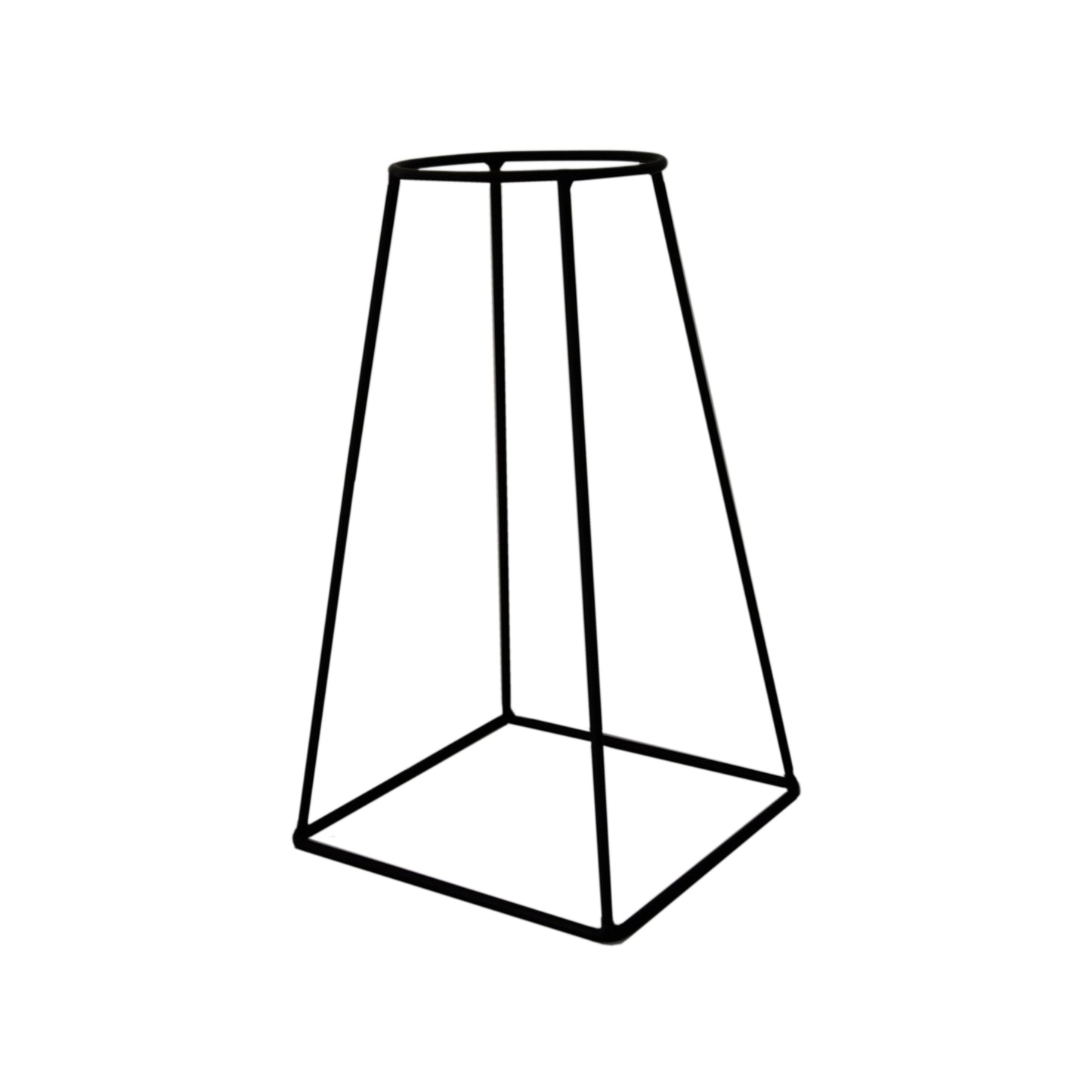 Black wire plant stands