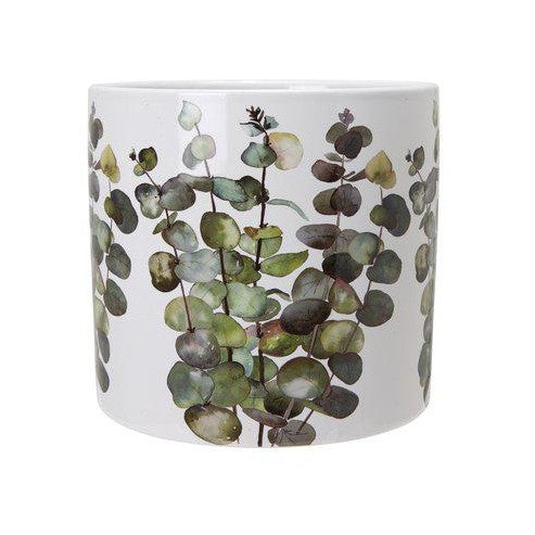 Ophelia White Ceramic Plant Pot