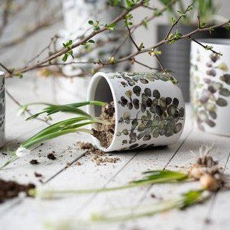 Ophelia White Ceramic Plant Pot