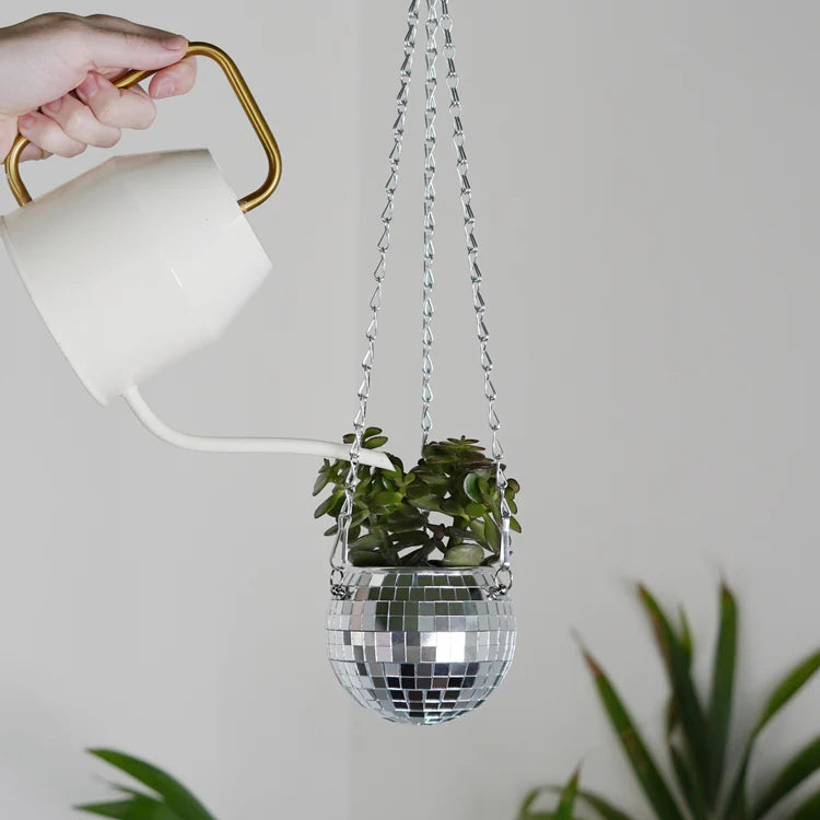 Glitter Ball Planter