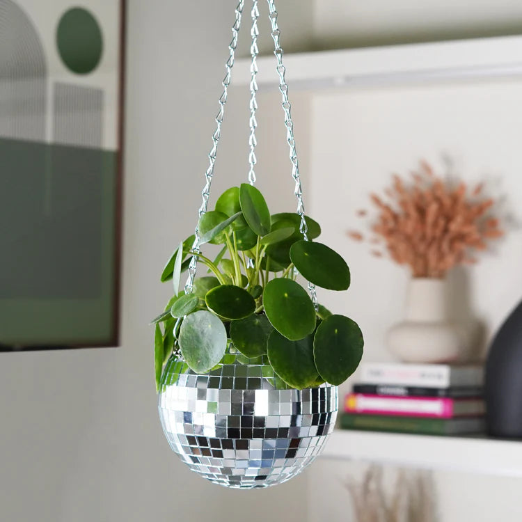 Glitter Ball Planter