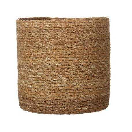 Belle Natural Woven Basket Pot