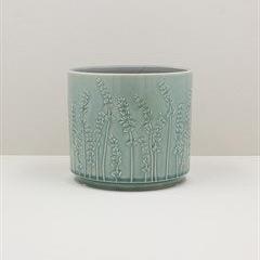 Blue Lavender Pot