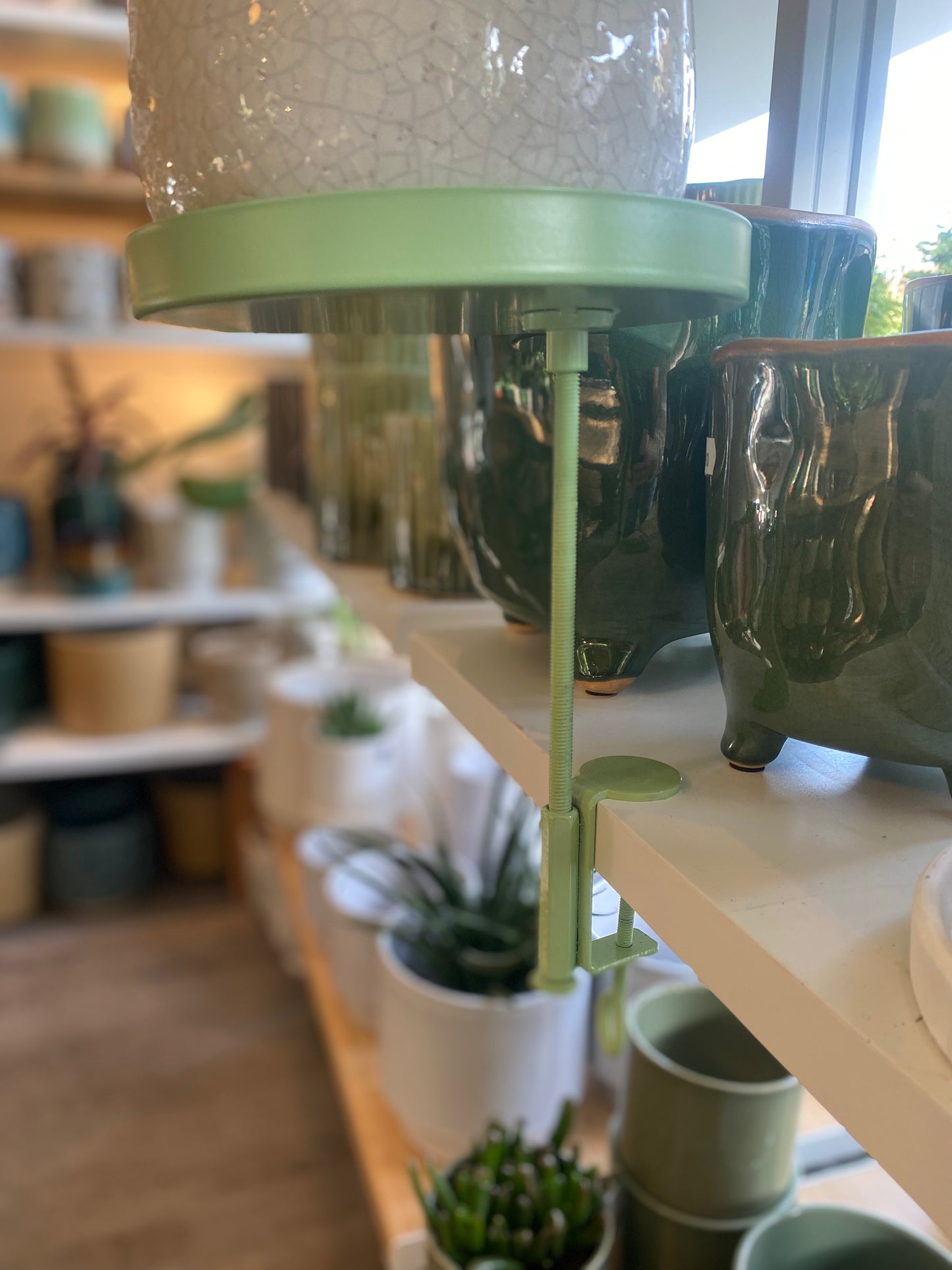 Window Dressing Round Plant Stand