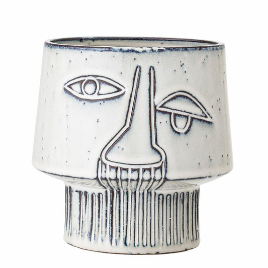Arty Face Pot