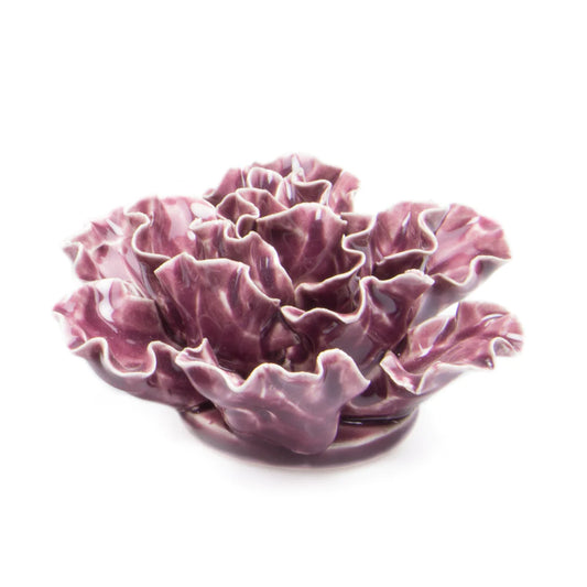 Purple Ceramic Wall Coral