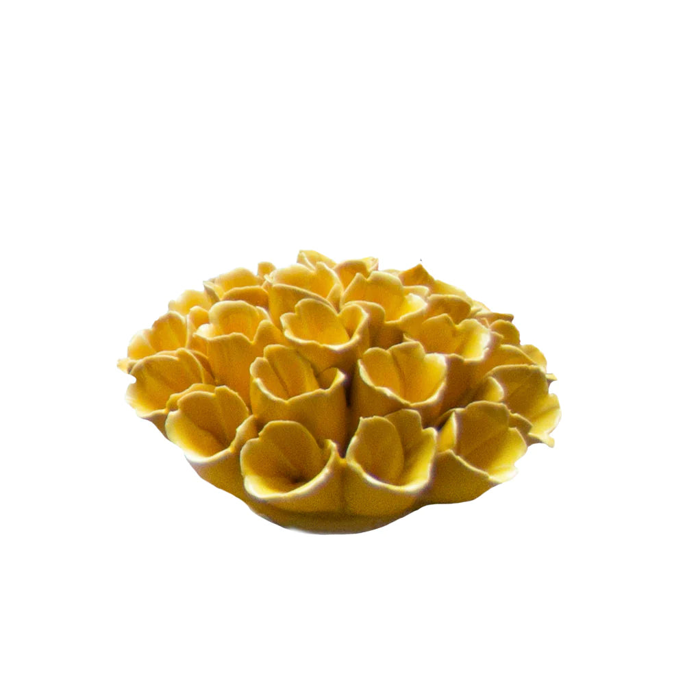Yellow Ceramic Wall Coral