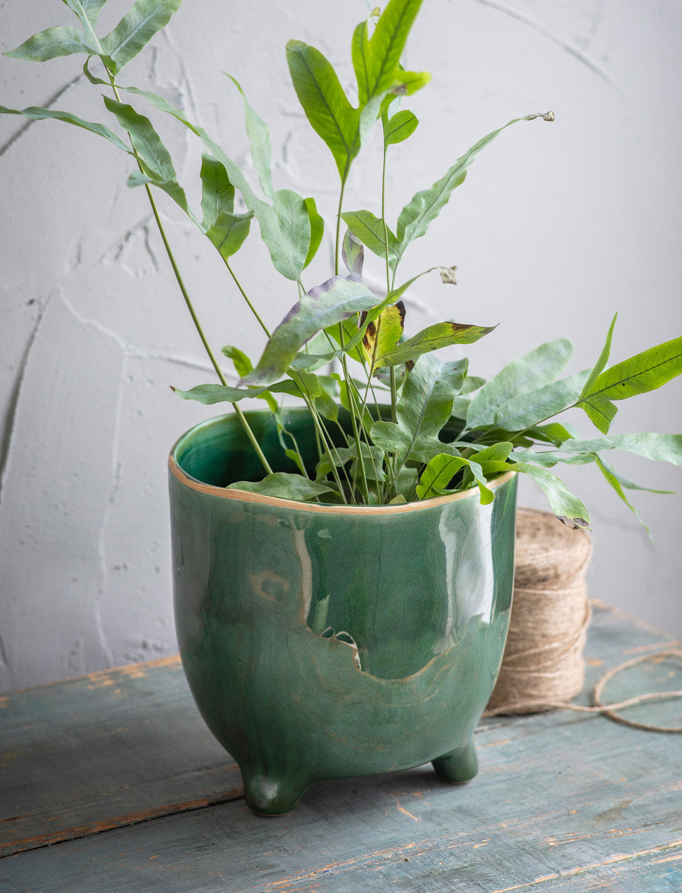 Emerald Green Pot