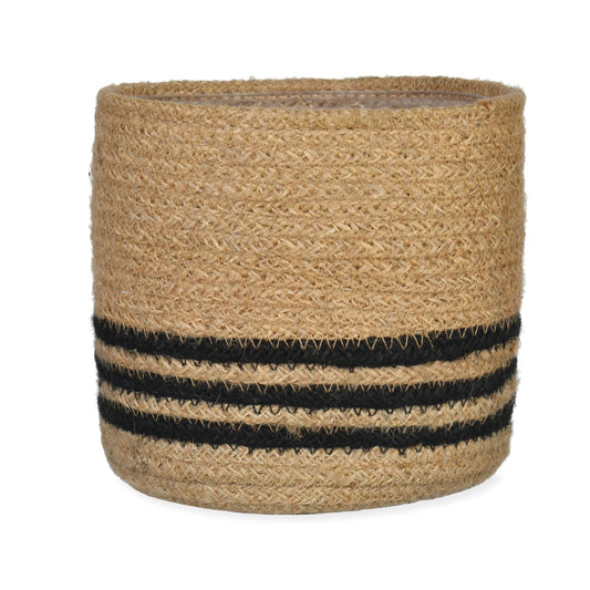 Jute Stripe Pot